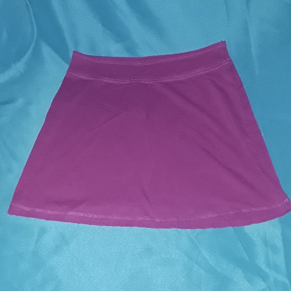 🐙EUC Merona Purple Stretchy A line Skirt - Medium